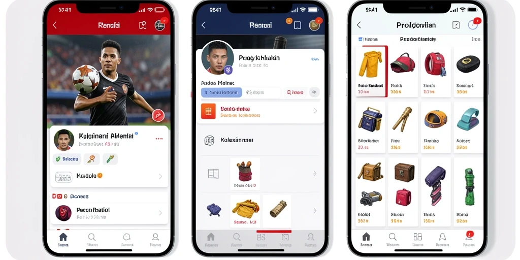 Tampilan antarmuka yang modern dan user-friendly.