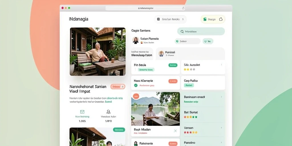 Tampilan antarmuka yang ramah pengguna.