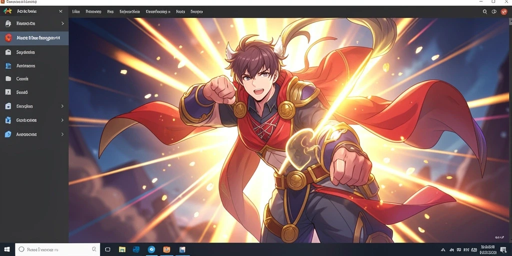 Tampilan grafis memukau dari gameplay yang seru.