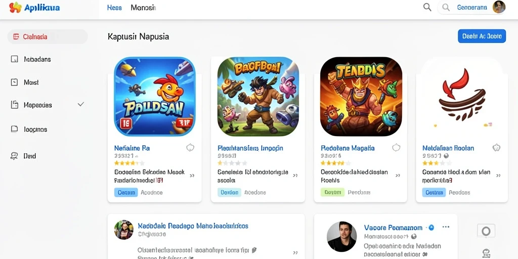 Antarmuka pengguna yang menarik dan mudah digunakan.