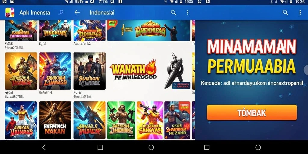 Tampilan antarmuka pengguna yang intuitif dan sederhana.