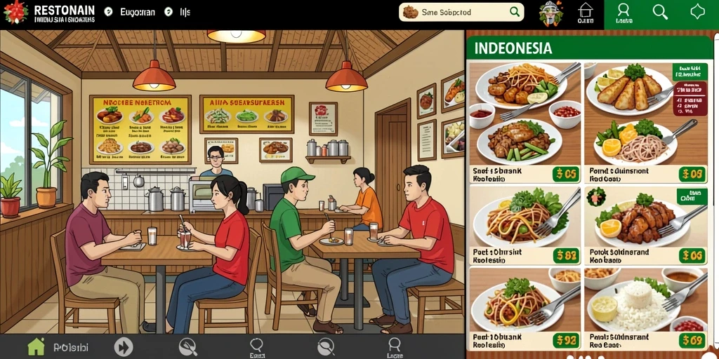Screenshot menunjukkan antarmuka pengguna yang jelas dan menarik.
