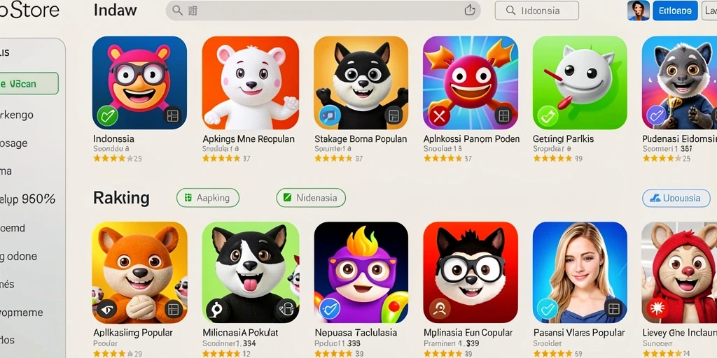 Tampilan antarmuka yang menarik dan user-friendly.
