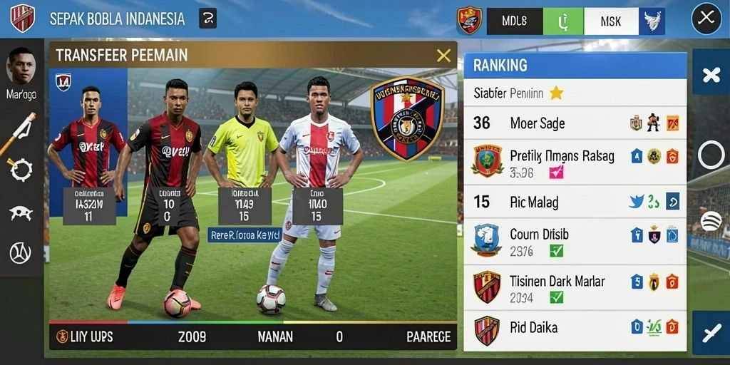 Tampilan awal yang menarik dan mudah dinavigasi.