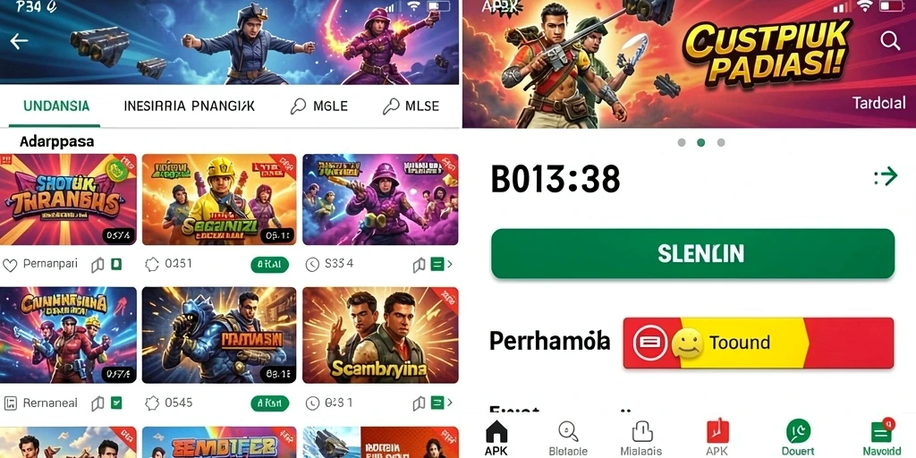 Tampilan antarmuka yang ramah pengguna.