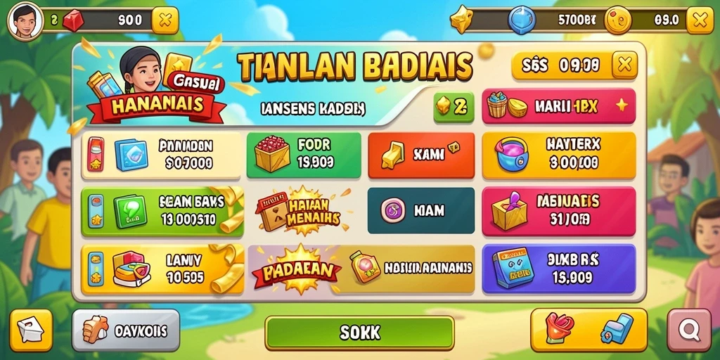 Antarmuka pengguna yang menarik dan interaktif.