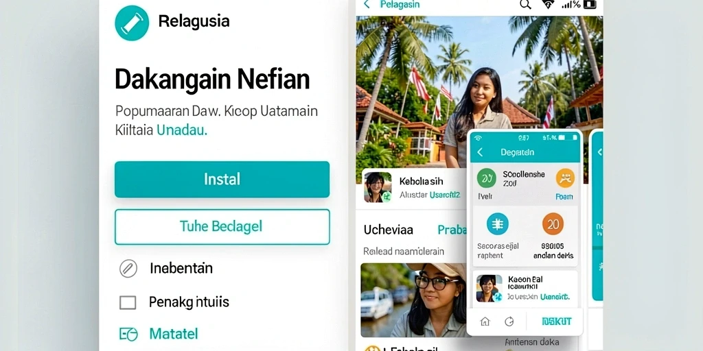 Tampilan antarmuka yang menarik dan intuitif.