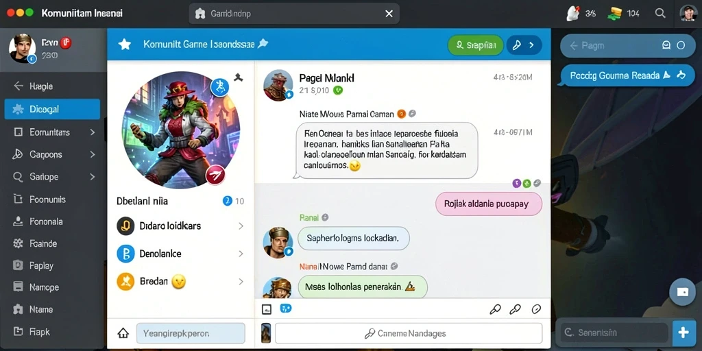 Screenshot menunjukkan tampilan grafis yang menawan.